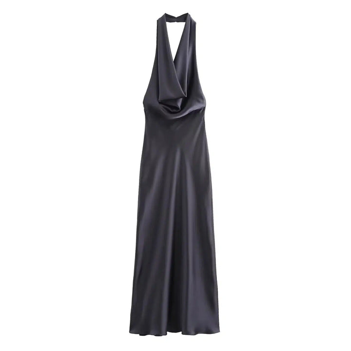 Elegant Halter Neck Sundress