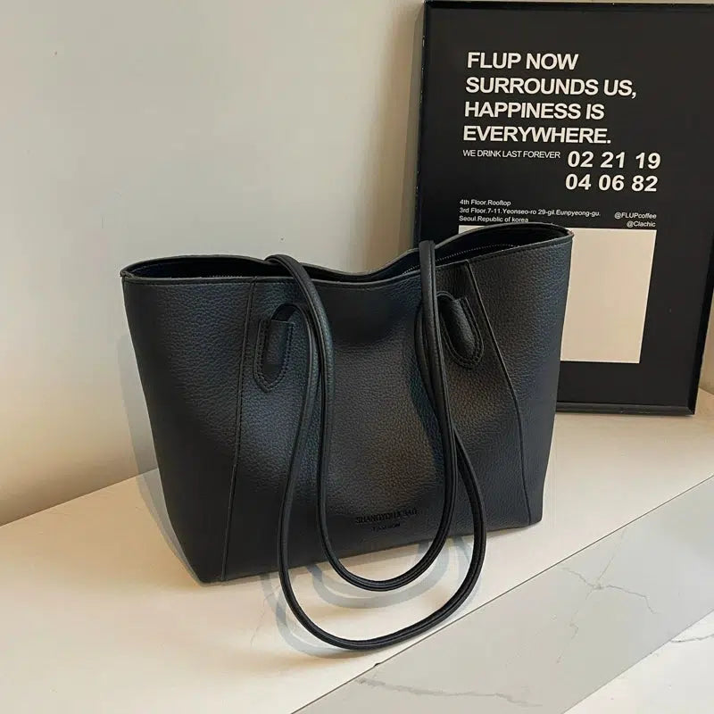 Elegant Leather Tote Bag