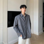 Elegant Long-Sleeve Button-Up Shirt