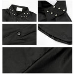 Elegant Long-Sleeve Button-Up Shirt