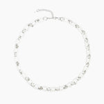 Elegant Moon Pearl Choker