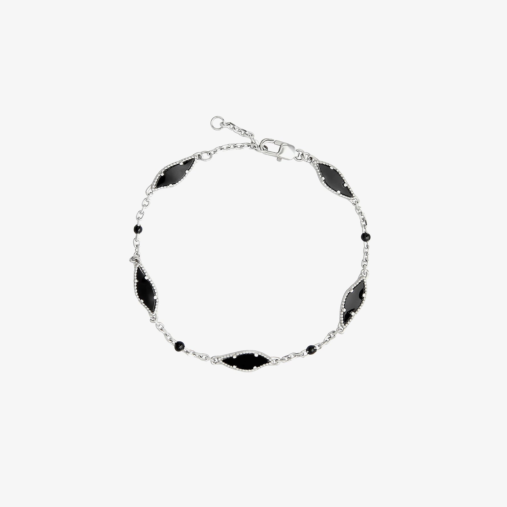 Elegant Oval Link Bracelet