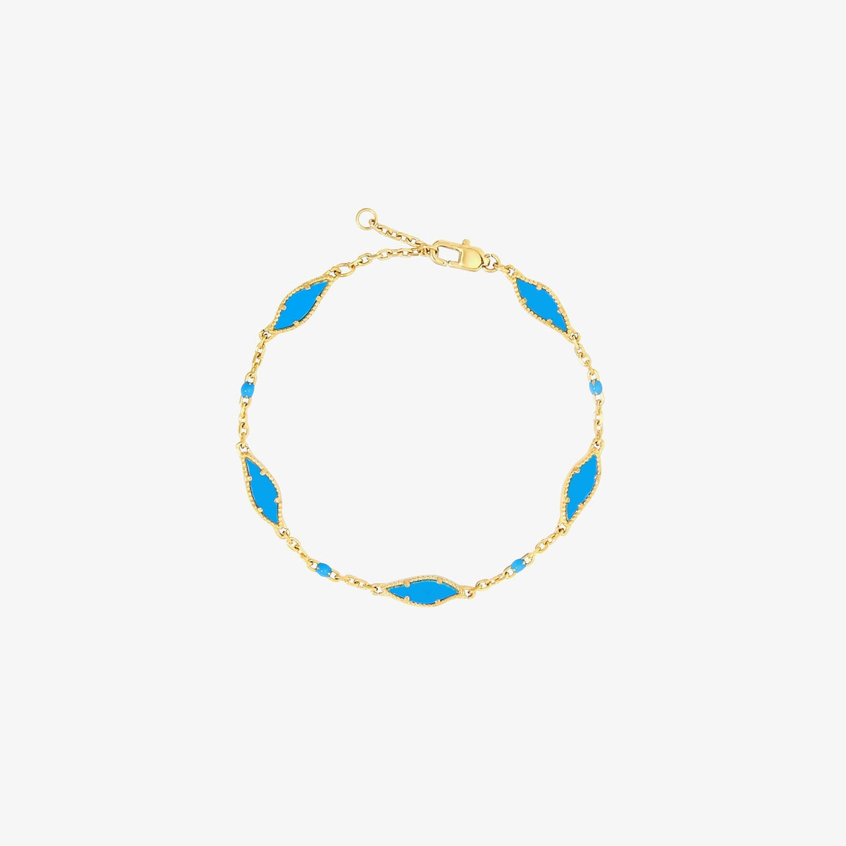 Elegant Oval Link Bracelet