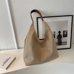 Elegant Suede Tote Bag