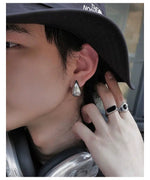 Elegant Teardrop Stud Earrings