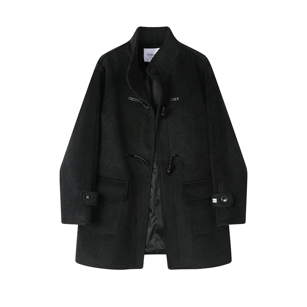 Toggle Fastenings Wool Coat