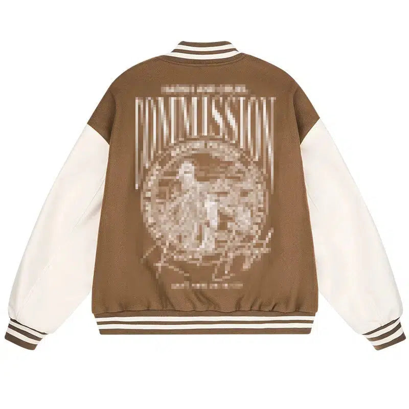 Embroidered Baseball Jacket