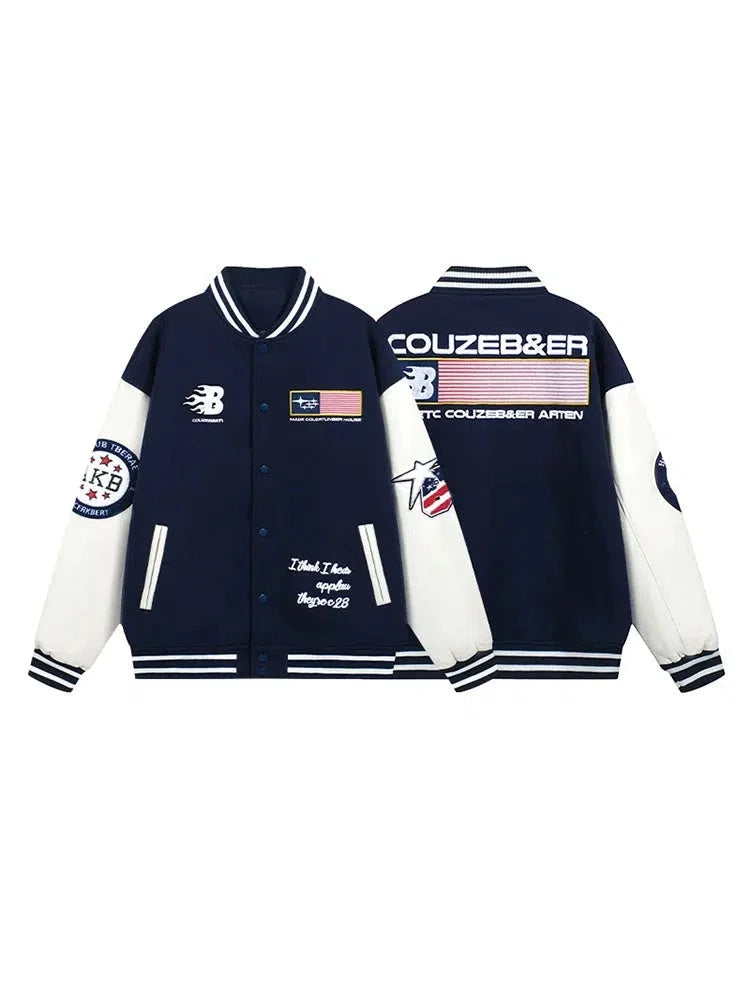 Embroidered Baseball Jackets