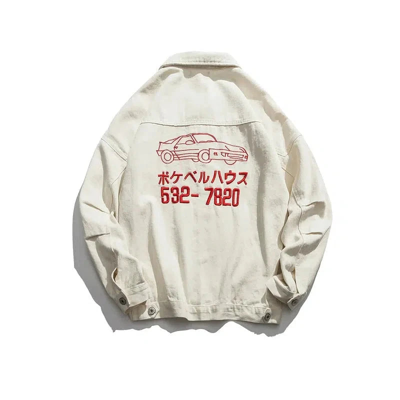 Embroidered Denim Jacket