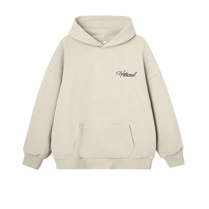 Embroidered Logo Hooded Sweatshirt