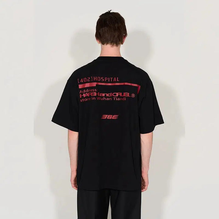 Embroidered Short-sleeved T-shirt