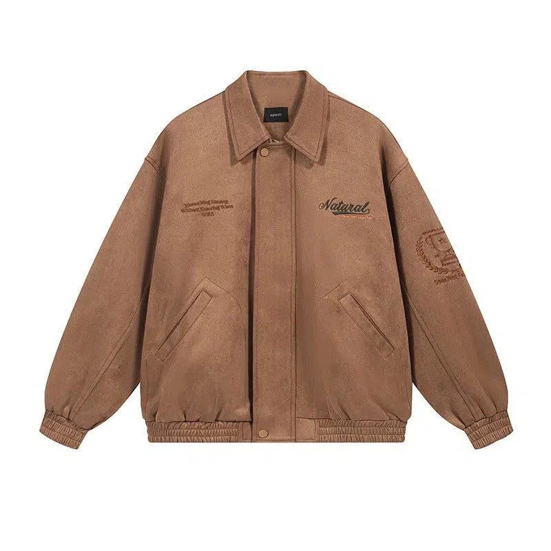Embroidered Suede Jackets