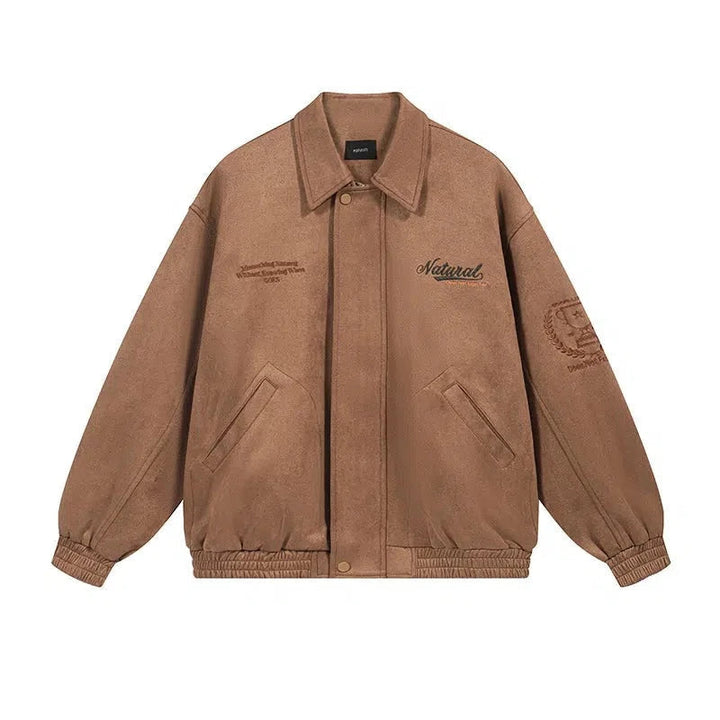 Embroidered Suede Jackets