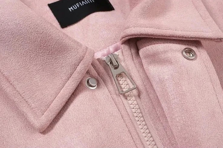 Embroidered Suede Jackets