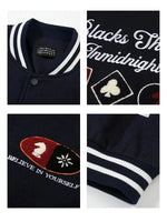 Embroidered Varsity Jacket