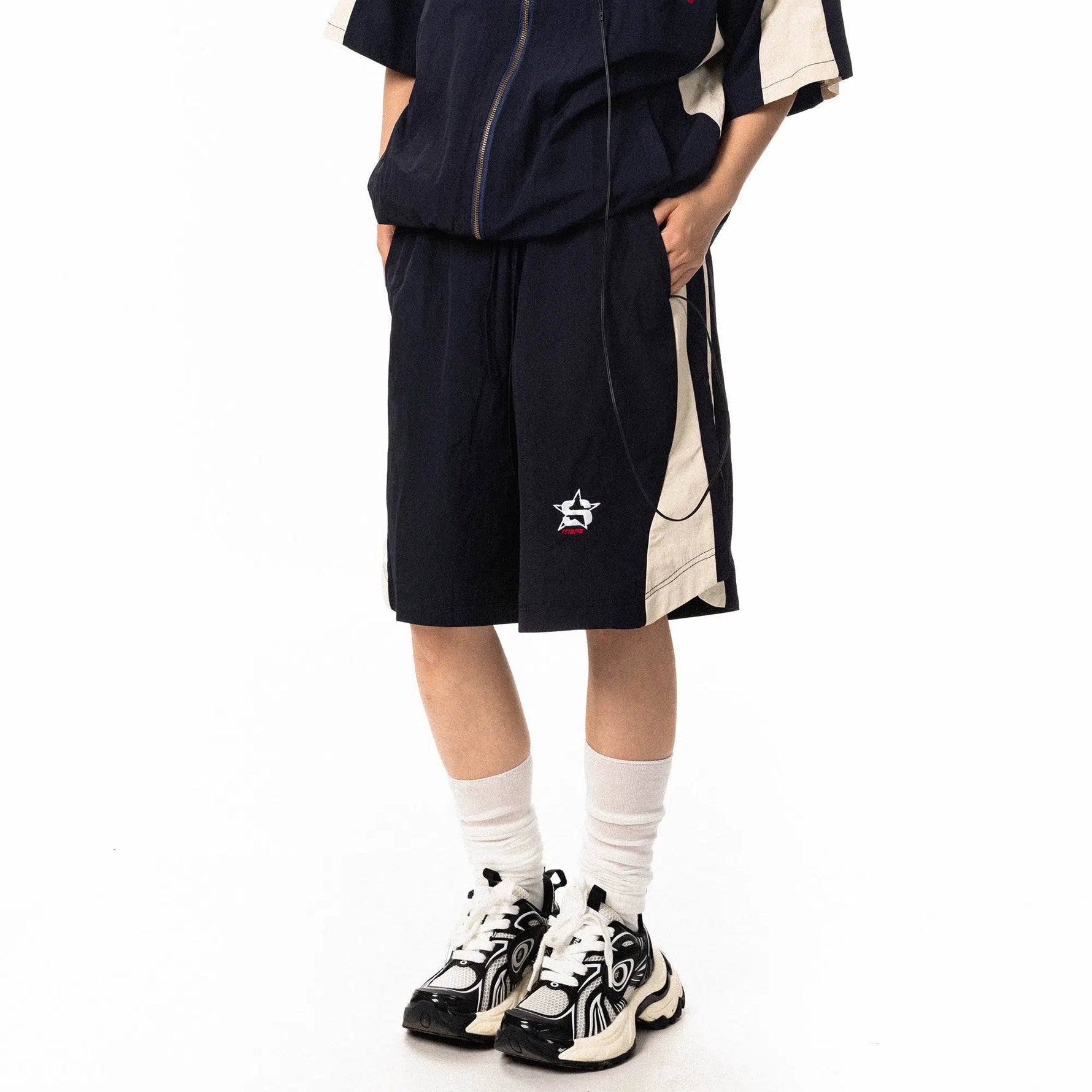 Embroidery Baseball Hooded Jacket