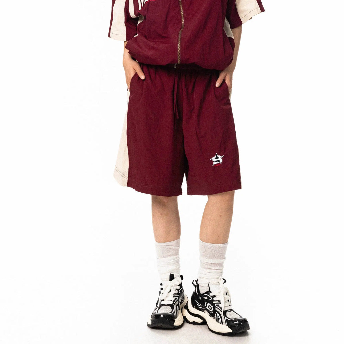 Embroidery Baseball Hooded Jacket