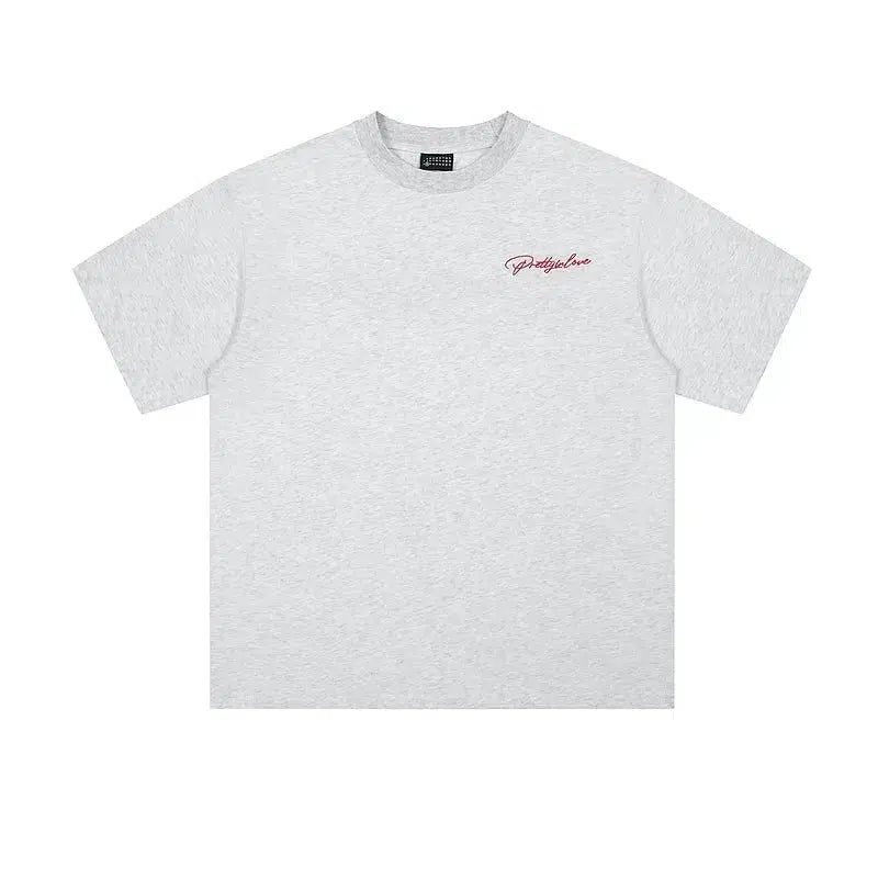 Embroidery Graphic T-shirt