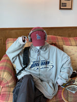 Embroidery Hooded Jacket