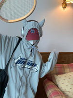 Embroidery Hooded Jacket