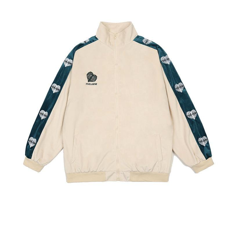 Embroidery Stitching Tracksuit