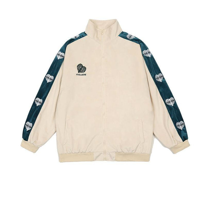 Embroidery Stitching Tracksuit