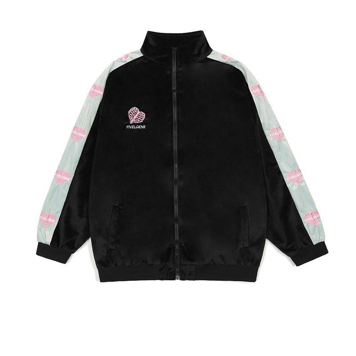 Embroidery Stitching Tracksuit