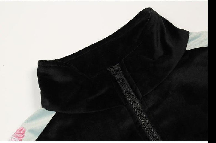 Embroidery Stitching Tracksuit