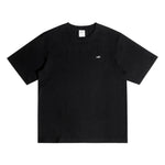 Embroidery Washed Round Neck T-shirt