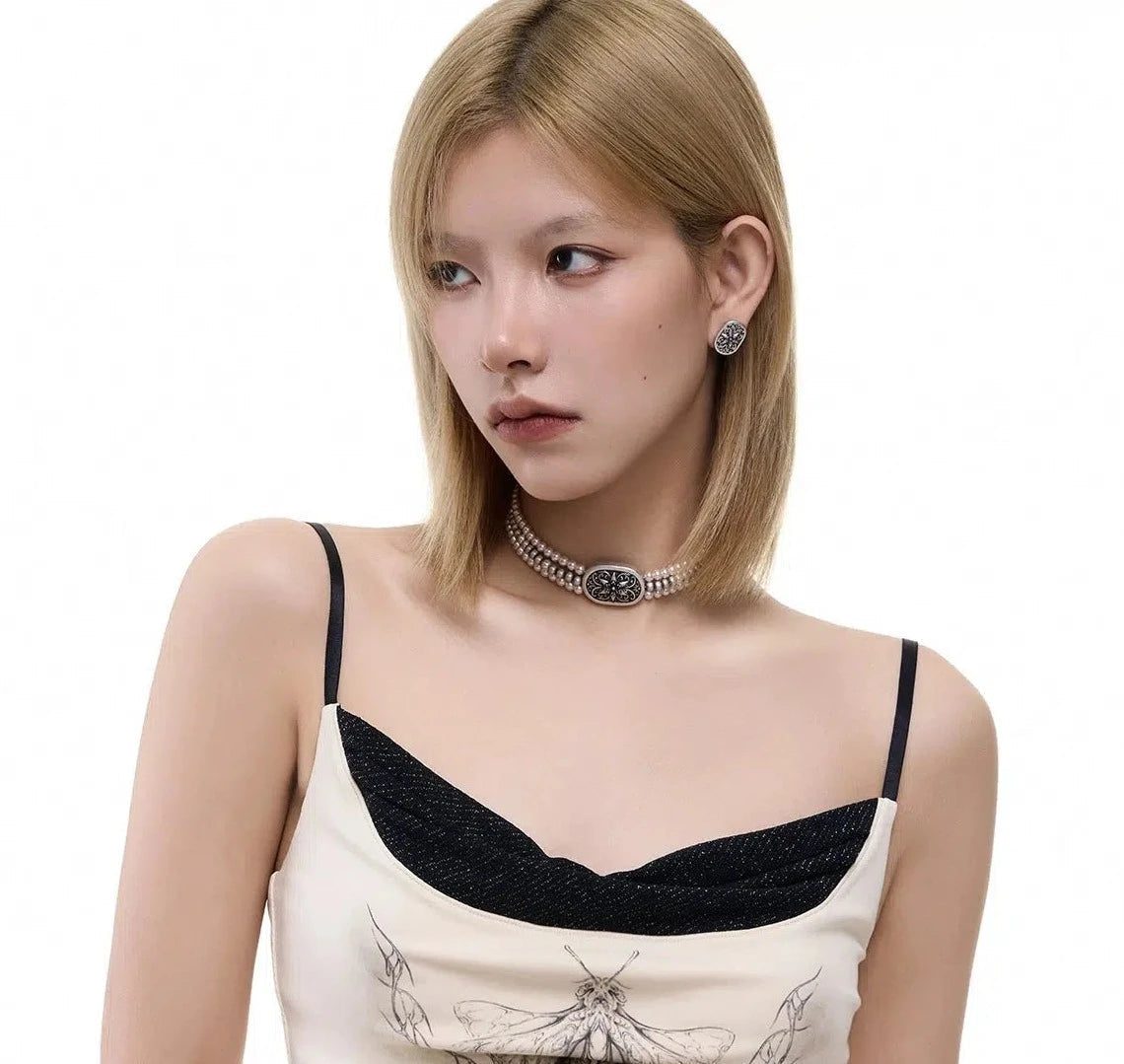 Engraved Disc Earrings