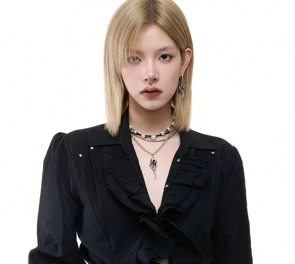 Fang Pendant Earrings