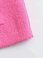 Fashion Casual Button Knitted Jacket