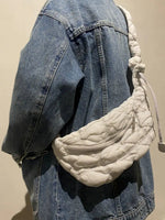 Fashionably Ruched Shoulder Bag