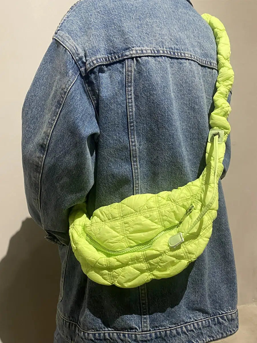 Fashionably Ruched Shoulder Bag