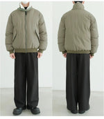 Faux Fur Collar Insulated Jacket