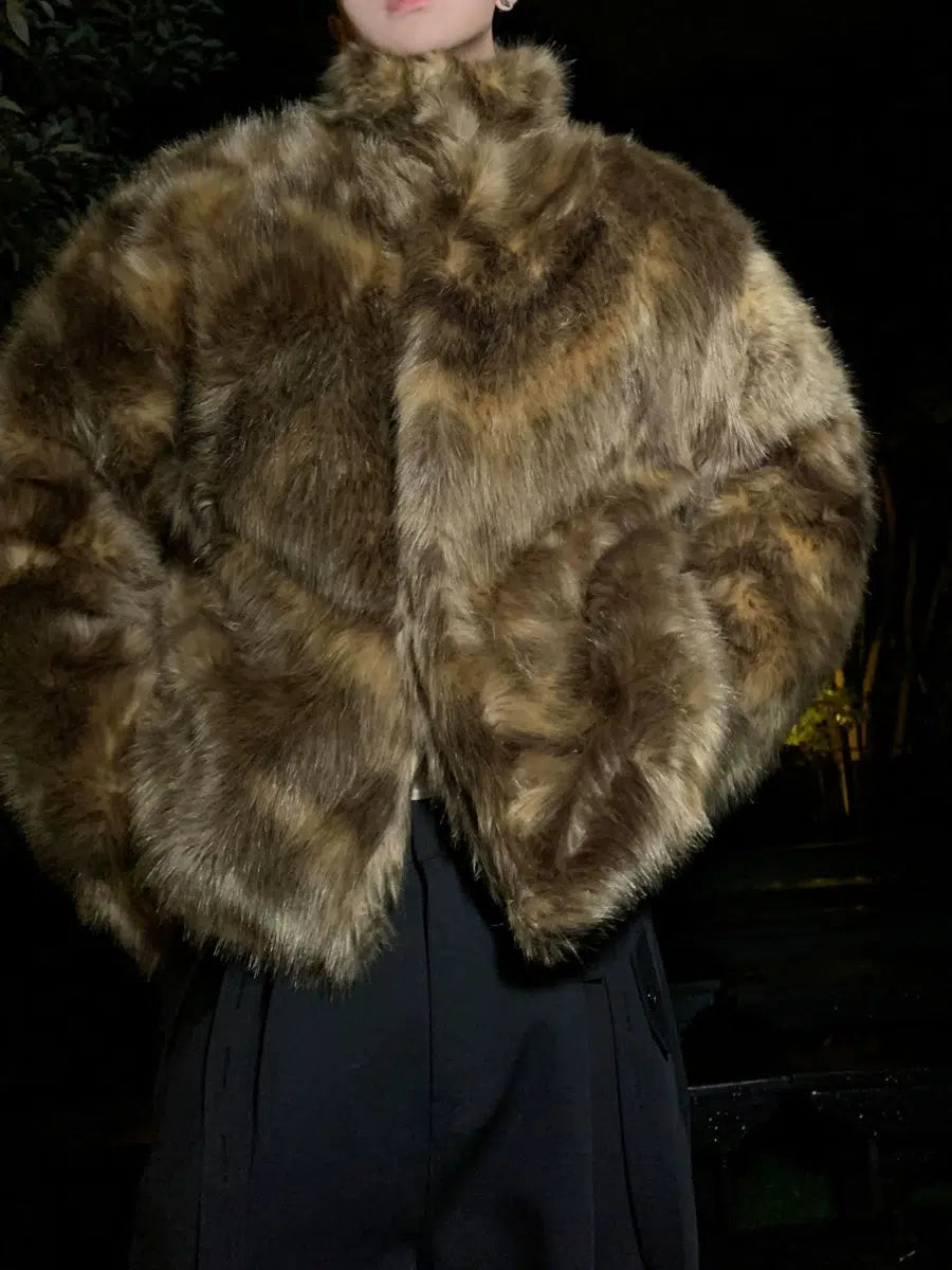 Faux Fur Mink Coat – The Korean Fashion