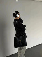 Flap Closure Crossbody Bag