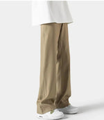 Flared Drape Suit Pants
