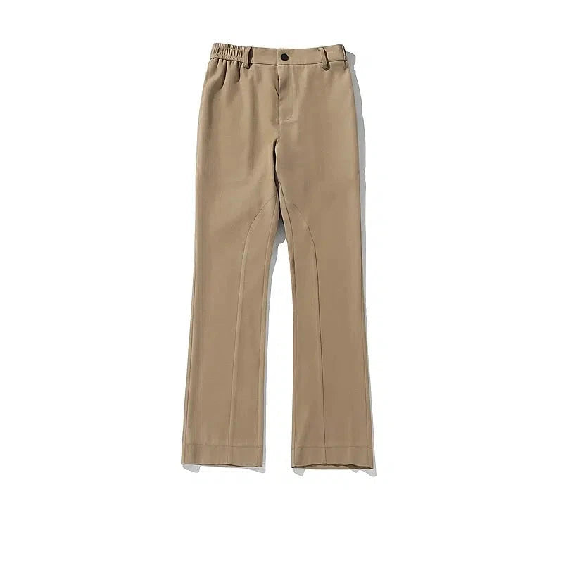 Flared Drape Suit Pants