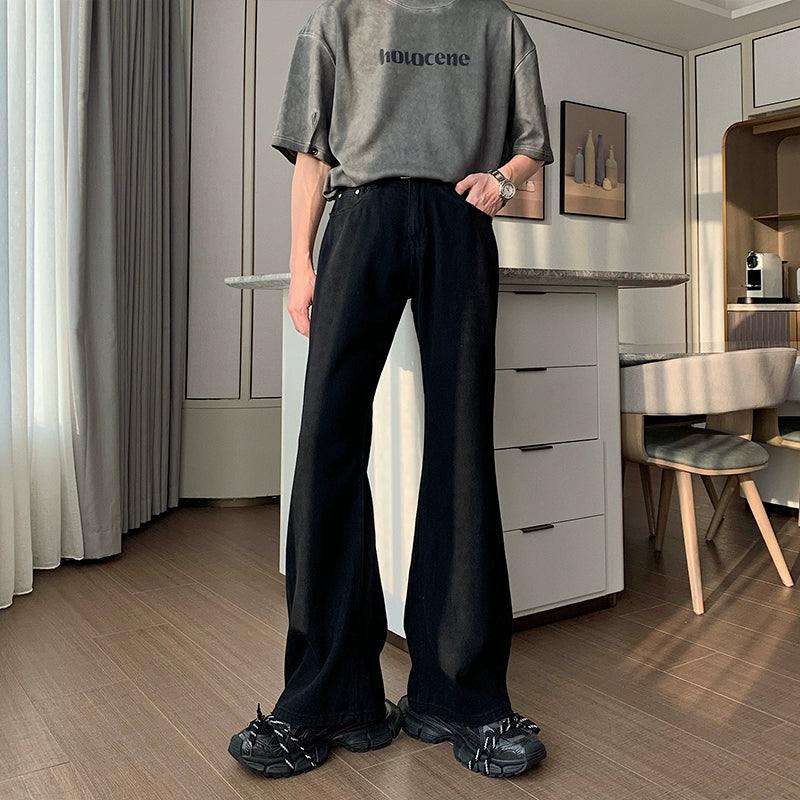 Flared Straight-leg Jeans