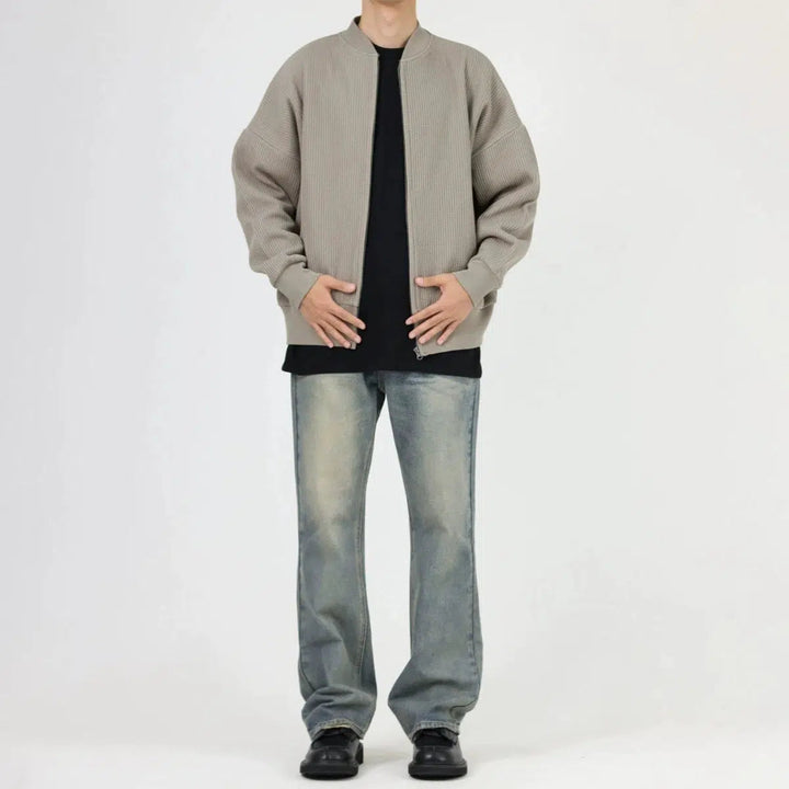 Fleece Baseball Jacket