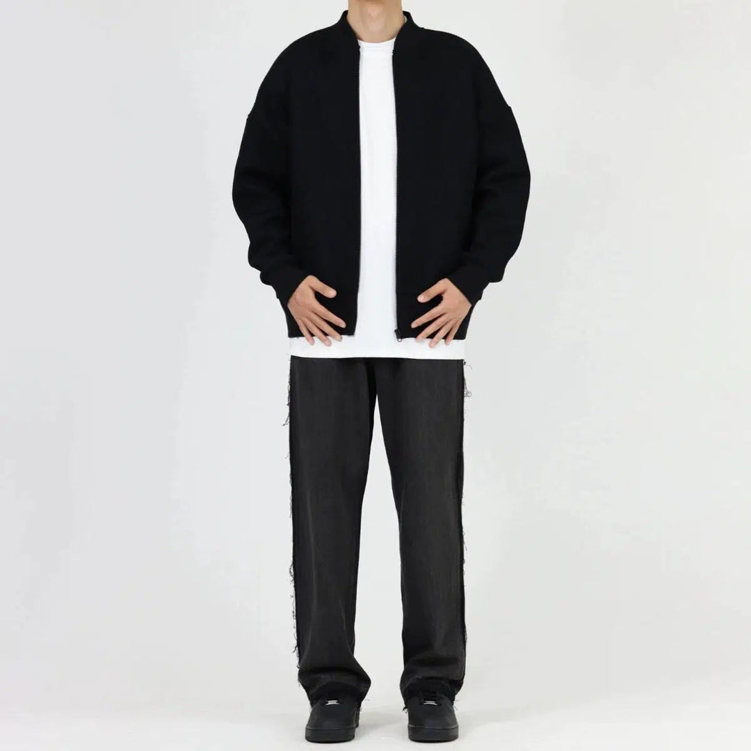 Fleece Baseball Jacket