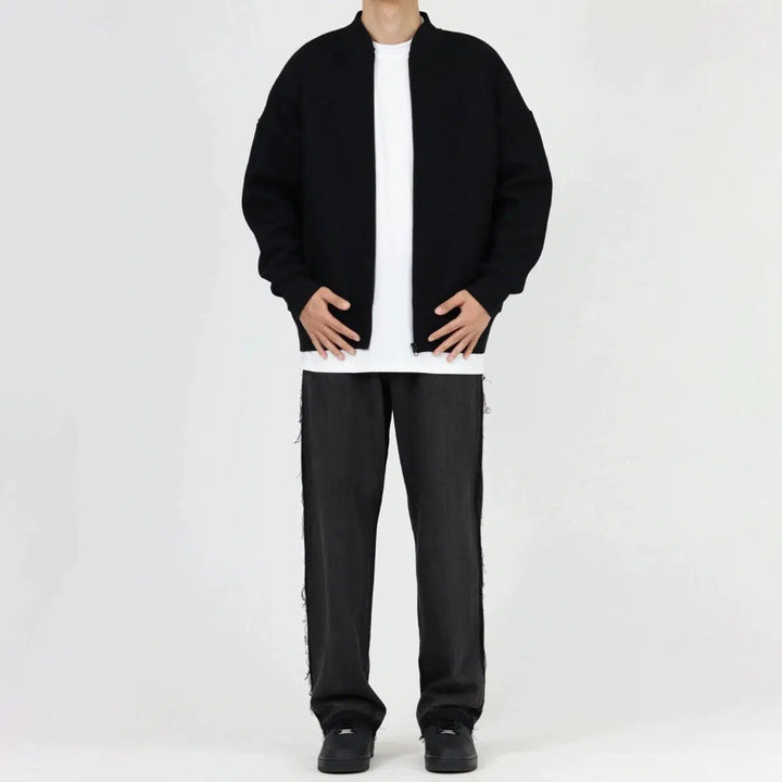Fleece Baseball Jacket
