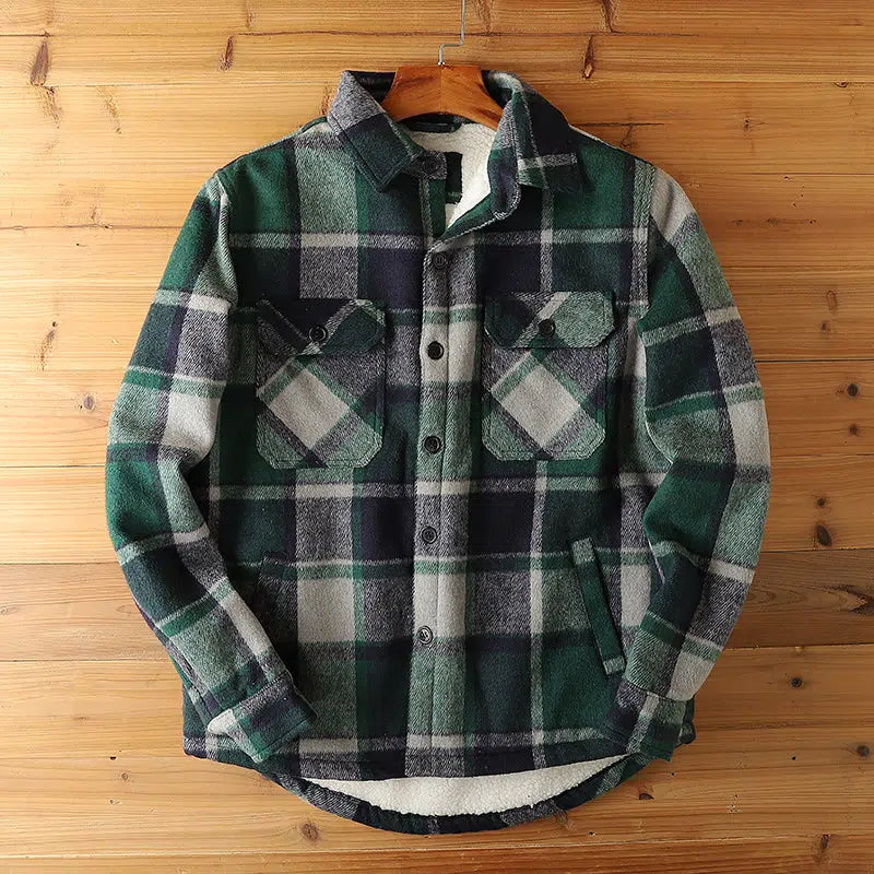 Fleece Flannel Jacket