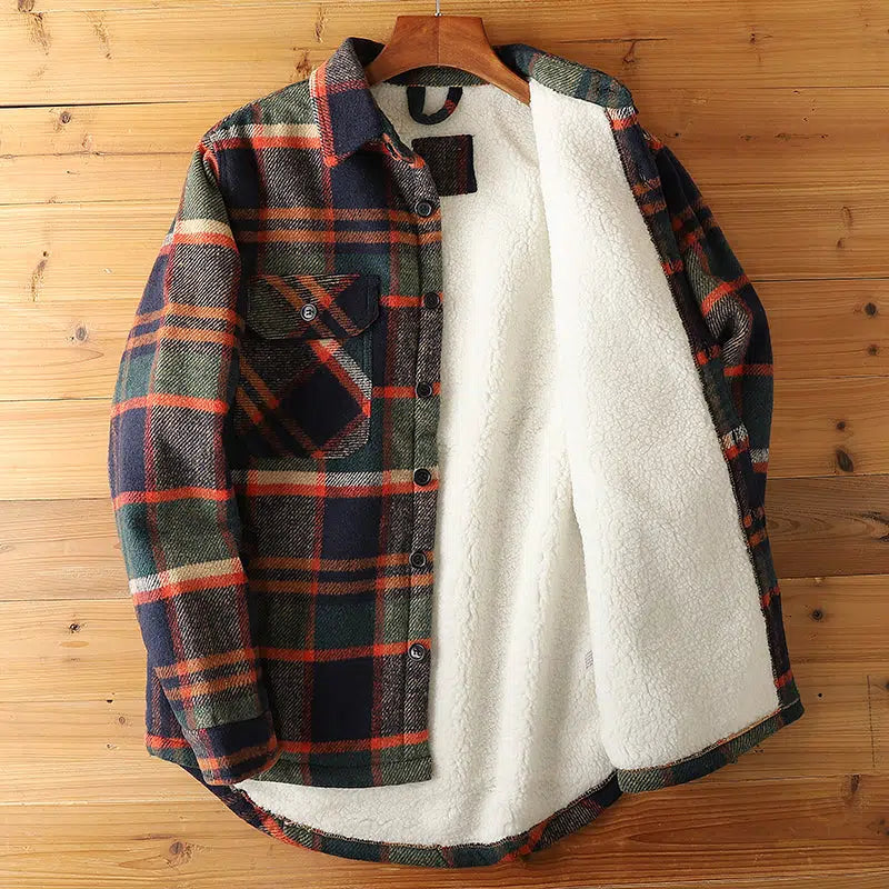Fleece Flannel Jacket