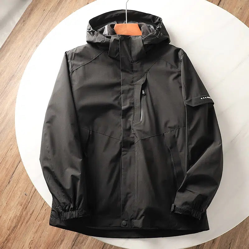 Fleece Polar Detachable Hooded Waterproof Jackets