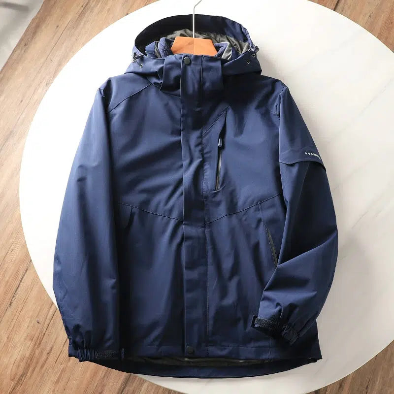 Fleece Polar Detachable Hooded Waterproof Jackets