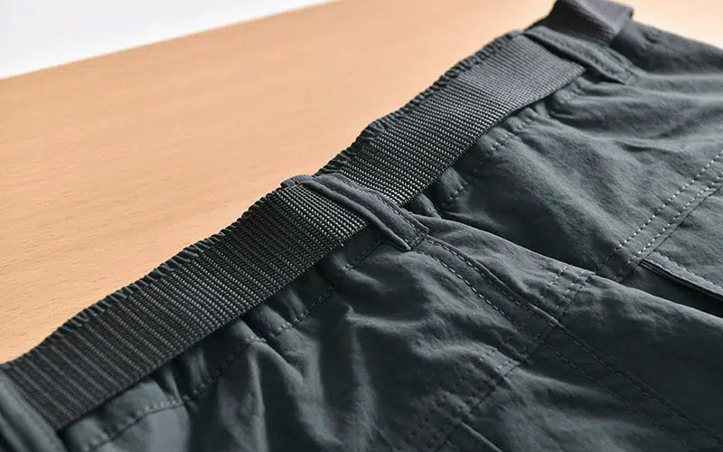 Fleece Straight-leg Cargo Pants
