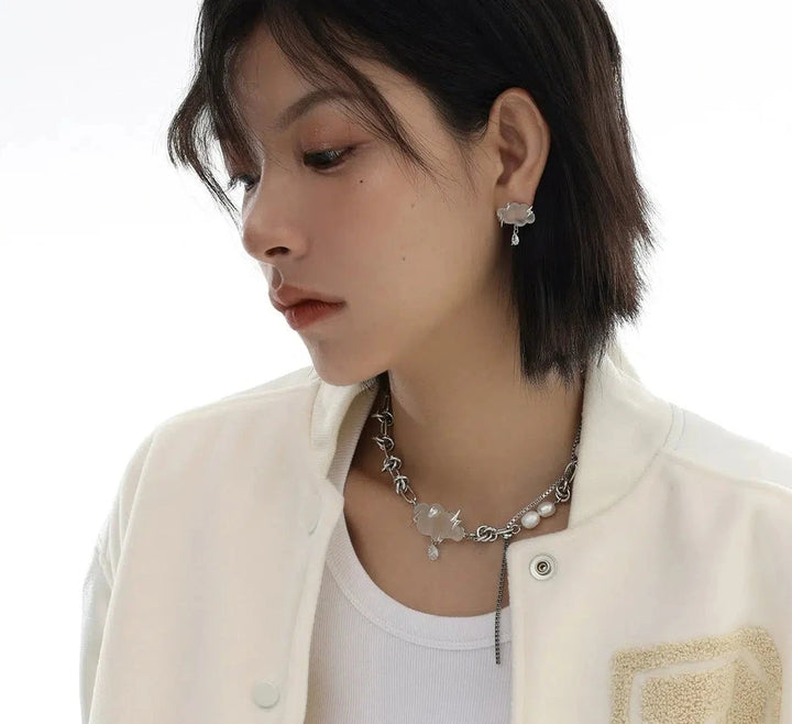 Floating Cloud Necklace