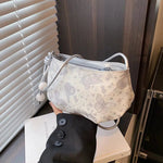 Floral Pattern Shoulder Bag
